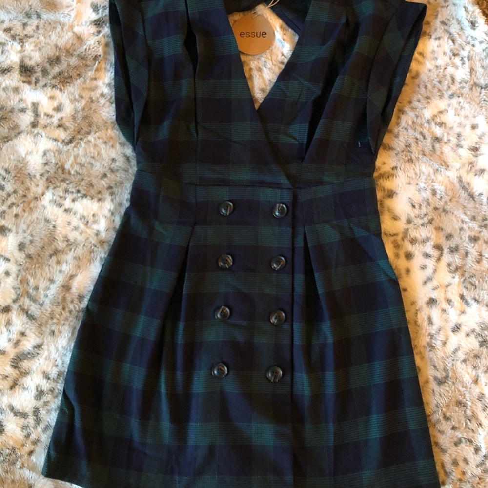 Plaid dress